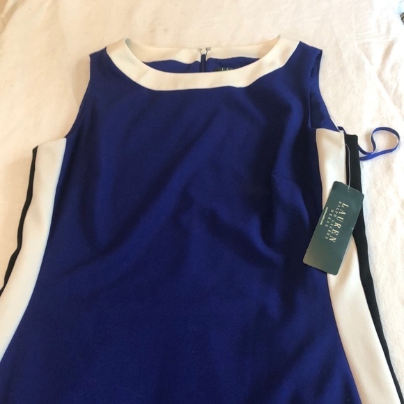 Lauren Ralph Lauren Dress Holiday NWT Size 10 - Picture 1 of 8